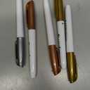 48 Pcs Metallic Permanent Markers Bulk Metallic Marker Pens Medium Tip Quick Dry Paint Pen for DIY Crafts Artist Illustration Gift Card Making(Gold and Silver)