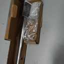Ivilon Drapery Window Curtain Rod - End Cap Style Design 1 Inch Pole. 28 to 48 Inch Color Brushed Nickel