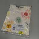 Amazon Essentials Girls and Toddlers' Short-Sleeve T-Shirts (X-Large, Ivory Suns)