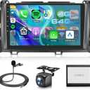 4G+64G Android Stereo for Toyota Sienna 2011-2014 Radio Upgrade 9 Inch IPS Touch Screen Head Unit, Driauto Car Stereo with Wireless Carplay Android Auto GPS WiFi DSP Bluetooth FM RDS Backup Camera