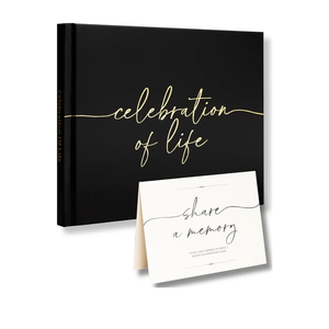 Lamare Funeral Guest Book for Memorial Service – Elegant Celebration of Life Guest Book and in Loving Memory Guest Book - Condolences Book for Funeral