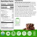 Orgain Organic Vegan Protein Powder, Creamy Chocolate Fudge - 21g Plant Protein, 6g Prebiotic Fiber, Low Net Carb, No Lactose Ingredients, No Added Sugar, Non-GMO, For Shakes & Smoothies, 2.03 lb (EXP 08/19/26)