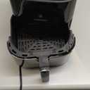 Chefman Air Fryer  6 QT Compact Airfryer for Quick & Easy Meals, Features Hi-Fry Technology for Extra Crisp, Easy-View Window, Touch Controls with 4 Presets, Nonstick & Dishwasher Safe Basket - Black