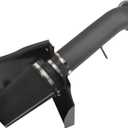 4" Cold Air Intake System + Heat Shield Compatible with 1999-2006 GMC/Chevy V8 4.8L/5.3L/6.0L Silverado 1500/2500/3500 (Black & Black)