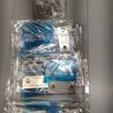 12 Pack Ultra Thin Cabinet Door Catch Stainless Steel Cabinet Magnetic Door Catch Cabinet Magnets Adhesive Drawer Latch Cabinet Magnetic Catch for Kitchen Closet Door Magnet Stick on Cupboard Wardrobe