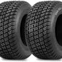 (2 Pack) 16x6.50-8 Lawn Mower Tubeless Tire, 16x6.5-8 for Tractor Riding Lawnmowers, 4 Ply, Turf-S Pattern (16x6.50-8 Turf-S)