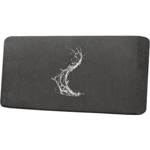 Waterproof Couch Cushion Covers - Stretch Washable Slipcover with Elastic Non-Slip Design, Furniture Protector for Pets,Kids (1 Cushion Loveseat, Dark Grey)