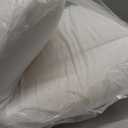 I AM Natural Talalay Latex Medium Support Bed Pillow for Sleeping, Removable and Breathable 100% Cotton Cover, Queen, White