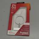 ZAGG Crystal Palace Snap iPhone 15 Pro Clear Phone Case w/Built-in Kickstand - Drop Protection (13ft/4m), Durable Graphene, Anti-Yellowing, and Scratch-Resistant MagSafe Phone Case