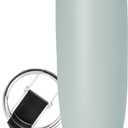Simple Modern Travel Coffee Mug Tumbler with Flip Lid | Reusable Insulated Stainless Steel Cold Brew Iced Coffee Cup Thermos | Gifts for Women Men Him Her | Voyager Collection | 20oz | Sea Glass Sage