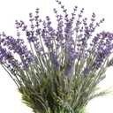 Flojery Artificial Lavender Flowers with Silk Flocked Fake Lavender Plant for Wedding Home Table Centerpiece Decor-Pack of 4