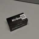 KRAUS Flat-Top Garbage Disposal Air Switch Button in Brushed Brass, KWDB-20BB