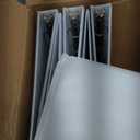 Cardinal 1 Inch 3 Ring Binders, White, 12 Pack, Round Ring Binder, Holds 225 Sheets, PVC Free, Customizable Covers, 2 Pocket View Binders for Office and School Organization