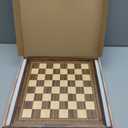 Peradix Magnetic Chess Checkers Board Sets with 2 Built-in Storage Drawers,12.8" Classic 2 in 1 Wooden Games with 2 Extra Queens for Kids and Adults,Travel Portable Chess Game Set