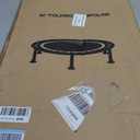 ZCMHAXJ Foldable Mini Trampoline, 40" Rebounder Trampoline for Adults, 440lbs Capacity Indoor Fitness Workout Exercise Equipment