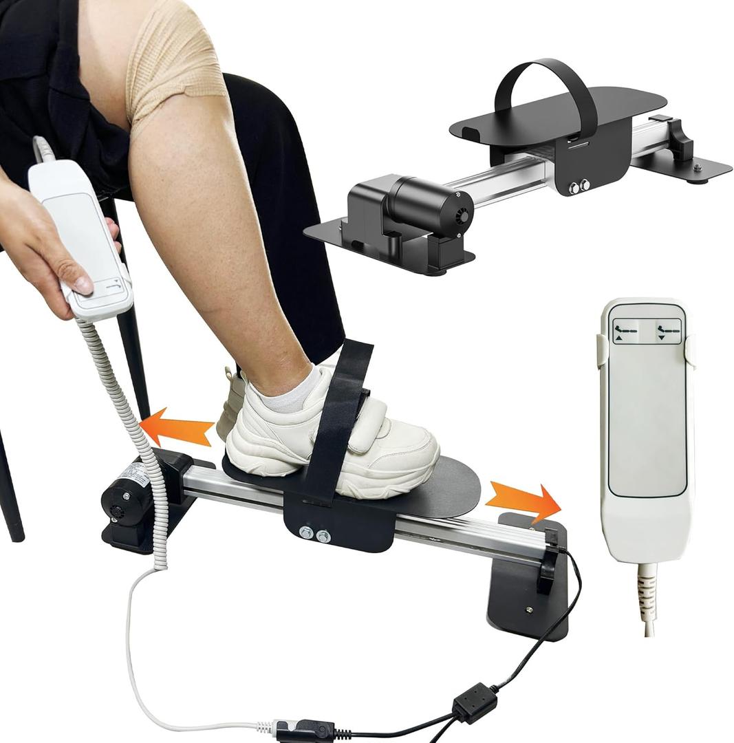 Electric Knee Glide for Knee Replacement Recovery Aids Kit Knee Therapy Exercise Strengthening Equipment for PCL ACL MCL Knee Surgery Before and After3