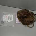 Mens Mullet Wig 70s 80s Halloween Cosplay Costume Wigs for Fancy Dress,Light Brown