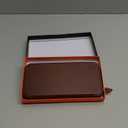 SHIELDON Real Leather Slim Wallet Case for iPhone 17 Pro Max 6.9-inch 5G 2025 | Folio | Magnetic Wireless Charging | RFID Blocking Credit Card Slot | Shock-Absorbent Phone Holder | Retro brown