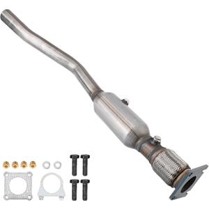 JT Exhaust Catalytic Converter Compatible with Chrysler Town & Country, Dodge Grand Caravan 2008 2009 2010 3.3L 3.8L (EPA Compliant) (Standard EPA Grade)
