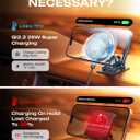 LISEN Qi2.2 25W MagSafe Car Mount Charger [2026 Upgraded with TEC Cooling] Qi2.2 25W Wireless Car Charger Magnetic Car Phone Holder Charger for iPhone 17/16/15/14/13/12,Samsung S26/S25, Vent