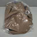 BGment Total Thermal Insulated 100% Blackout Curtains for Bedroom with Black Liner, Double Layer Full Room Darkening Noise Reducing Grommet Curtain (42 x 63 Inch, Taupe, 2 Panels)