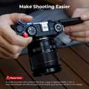 SmallRig Thumb Grip with Hot Shoe Cover for FUJIFILM X-M5 (Silver) - 4877
