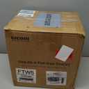 2 Pack, 13x5.00-6 Flat Free Lawn Mower Tire and Wheel, 13x5-6 Riding Lawnmower Tire with 3"-6" Centered Hub and 3/4" & 5/8" Bearings, Tractor Turf Tire Turf-Friendly, 2 Pack