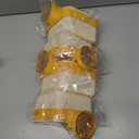 4 x Suction Cup Kitchen Sink Caddy  Triangular Sink Drain Basket & Strainer  Small Corner Sink Trash Catcher for Vegetables, Fruits, Sponges, Soap  Space-Saving Organizer (1, Yellow)