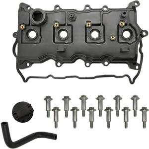 MITZONE Engine Valve Cover Compatible with 2007-2013 Nissan Altima Sentra SE-R 2.5L Part# 13264-JA00A 13270-JA00A