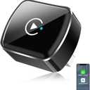 Wireless CarPlay Adapter & Android Auto, 2-in-1 CarPlay Adapter Convert Wired to Wireless, Mini Size with USB A & USB-C Extension Cable, Plug & Play, Stable Connection & No Delay