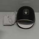 Medisana Hand Massager with Heat and Compression, Cordless Hand Massager for Arthritis and Carpal Tunnel Relief, Knuckle Stretching Massage, Birthday Christmas Gifts for Men Women Dad Mom-Black