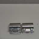 Dianrui 2PCS 2" Butt Joint Stainless Steel Clamp Band,2" Universal Widening Clamp Fit for Exhaust System