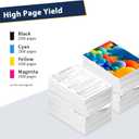 410A Compatible Toner Cartridges Replacement for HP 410X CF410A CF411A CF412A CF413A for M477fnw M477fdw M477fdn M452dn M452nw M452dw Printer, 4-Pack