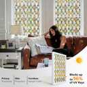 Window Privacy Film Stained Glass 29.5" x 78.7" Rainbow