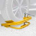 HKTE Light Trailer Tire Leveler 3,000 lbs Capacity Fits 1315 Wheels Manual Drive-On Leveling Stable Support for Single Axle RV, Camper & Trailer