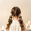 28 pcs Baby Toddler Girl Hair Ties with Bows and Daisy Flower, Neutral Linen Boutique Ouchless Hair Accessories for Girls' Fine Hair, No Damage Soft Elastic Pigtails Ponytail Holders