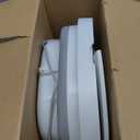 AISZG Collapsible Foot Spa Bath Massager with 6 Massage Rollers,Pedicure Foot Spa with Fast Heat and Massage,Foot Soaking Tub,Birthday Gifts for Women/Men/Mom/Her/Him, White