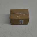 Feyarl Gold Glass Business Card Holder Desktop Name Card Display Office Business Card Stand Organizer Storage for Meeting Store Reception Exhibition (1 slot)