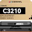 SANUNE C3210 Toner Cartridges 1 Pack (with Chip) Replacement for Lexmark C3210C0 C3210K0 C3210M0 C3210Y0 Toner Cartridge for Lexmark C3224 C3326 C3426 MC3224 MC3326 MC3426 Printer Ink