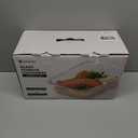 10-Pack Glass Food Storage Containers with Tempered Lids  Borosilicate, Airtight, Oven-Safe (-4F~950F), BPA-Free, 4.4 & 1.6 Cup, Leak-Proof, Dishwasher Safe (Gray)