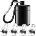 High Fidelity Concert Earplugs for Concerts MusiciansEarplugs for noise reduction24db Advanced Filter Technology Ear Protection for Music Festivals,DJ's, Nightclub, Drummers - 2 PairsBlack