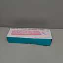 Wireless Keyboard and Mouse Combo, Retro Typewriter Keyboard with Round Keycaps, 2.4GHz USB Cute Wireless Keyboard Mouse for Computer, Desktop, Laptop and Computer (Black-Colorful)