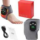 SHANVISTA Foot Renew Triple Method Massager - Cordless Heated Foot Massager with 5 Heat & 3 Vibration for Pain Relief & Relaxation, Portable for Home, Office, Travel - Ideal Gift