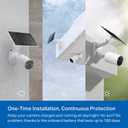 Tapo SolarCam 1080p Security Camera Wireless Outdoor- Battery Power with Solar, Person Detection, Subscription-Free Local Storage or Optional Cloud, Works with Alexa & Google Assistant, C402 KIT