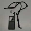 BXYJY for Samsung Galaxy S25 Ultra Case with Strap, Crossbody Cell Phone Lanyard for Women Men, Wallet Card Holder, Military Grade & Camera Protection, Heavy Duty Case for Samsung S25 Ultra, Black