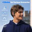 Language Translation Earbuds, 3-in-1 Translator Earbuds & 144 Languages & Accents, Translator Device Translation Earbuds Real Time fit iOS & Android for Travel Business &Learning,M74-Milk White