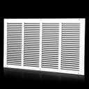 24x14 Return Air Grille(Duct Opening Size),Air Return Vent Cover,Flat Vent Cover,Rejillas De Aire Acondicionado para Casa,Return Air Grilles,Outer Dimensions:25.75"Wx15.75"H(24"Wx14"H, Duct Opening)