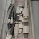 Hygger Aquarium Overflow Filter with Waste Collection Separator, External Hanging Filter Accessory, Fish Tank Siphon Filtration System for Saltwater Freshwater Tank Greater Than 15 in Height