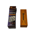 Queensell Dominos Set for Adults – Dominoes  Classic Board Games, Double 6 Dominoes Family Games for Kids and Adults  Double Six Standard Dominos Set 28 Tiles with Wood Case, Juegos de Mesa