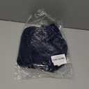 MIFXIN Velvet Stretchy Couch Cushion Slipcover Sofa Cover Universal Plush Wear-Resistant L Shape Sectional Sofa Backrest Cushion Cover Furniture Protector with Elastic Bottom (Navy, Back Cover)